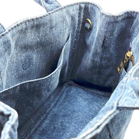 PRADA Blue Shoulder Bag - Picture 8 of 13